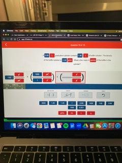 How do you convert g/mL to Liters step by step?