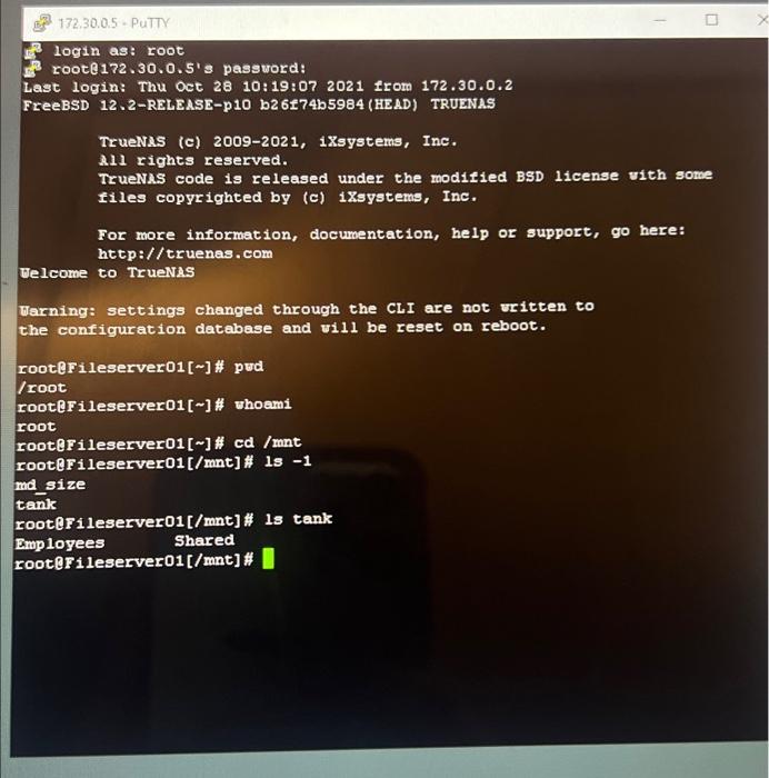  please try to write the command for these question login as: