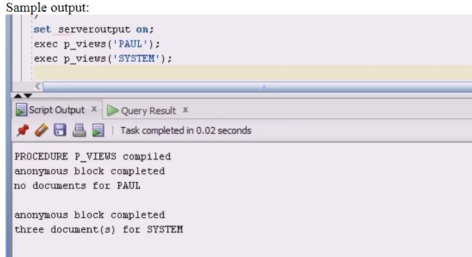 testing your function; one point per test case). Do not modify table