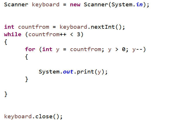 when you enter 2. How is the answer 2358? 3. The answer