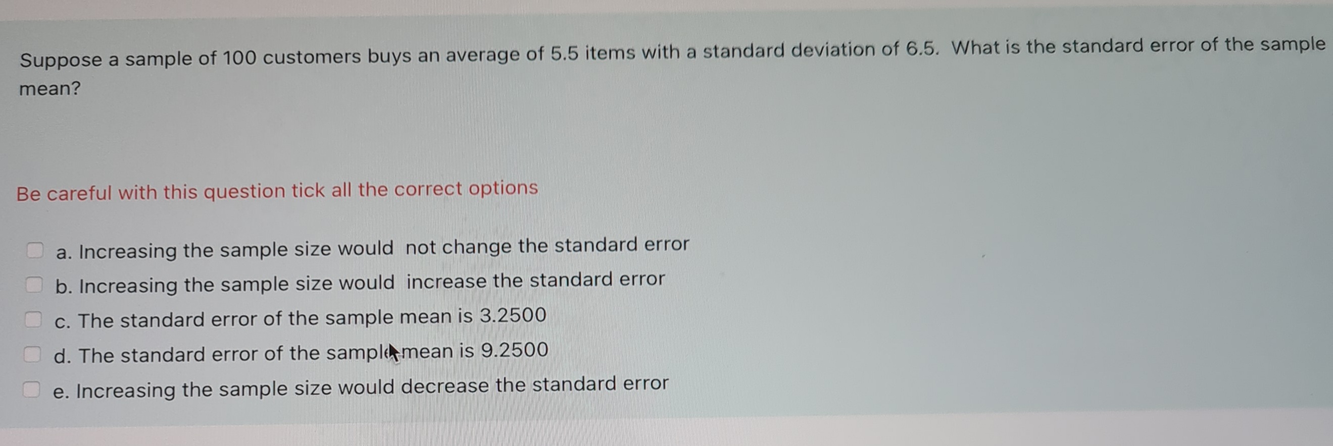 than 200 if the sample mean is 200.154 the sample standard deviation