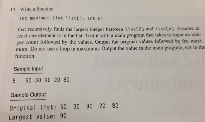 Need help please. Also need to create a void testMax to test