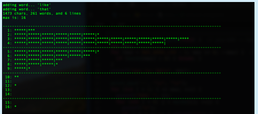 //----------------------------------------------------------- void count_words(void) { // pre-C99 -- have to write void
