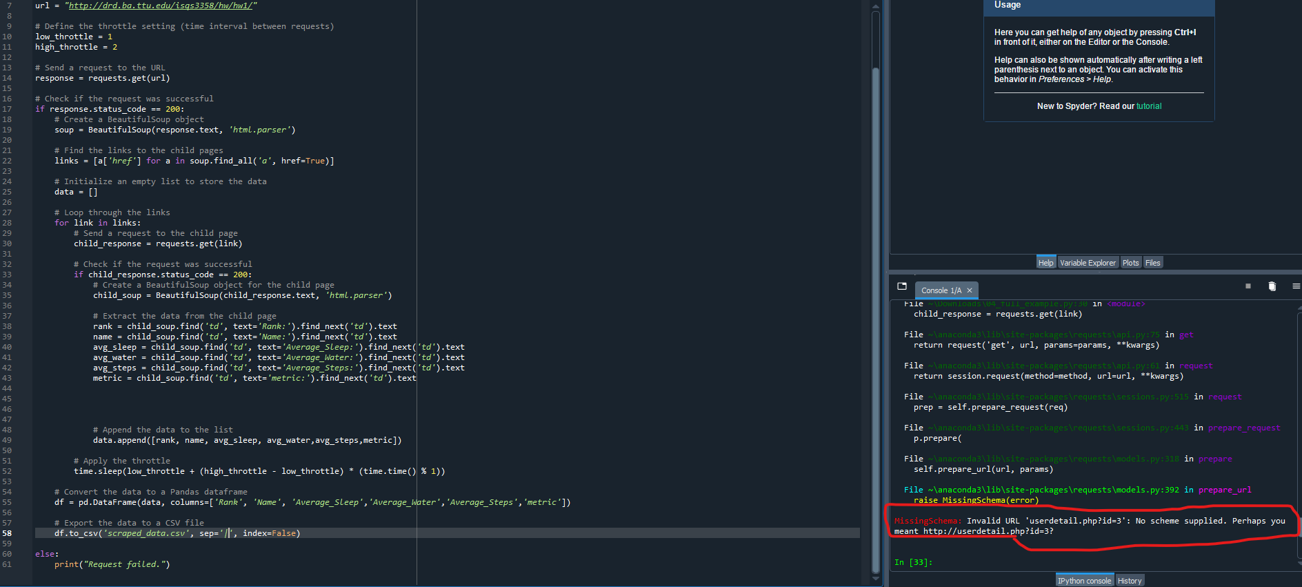 Why Am i getting this error? Please help me get the right