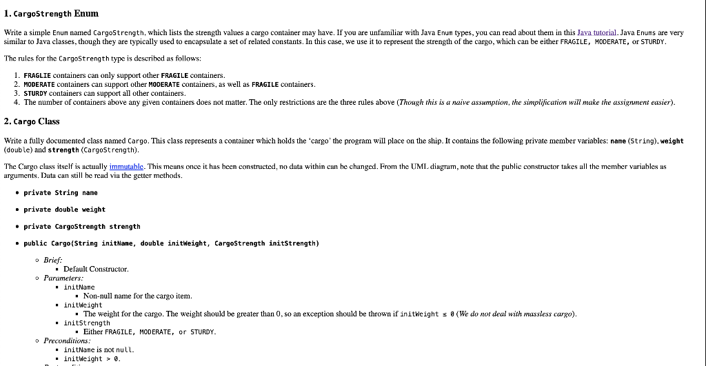 rength types are described as follows: 1. FRAGLIE containers can only support
