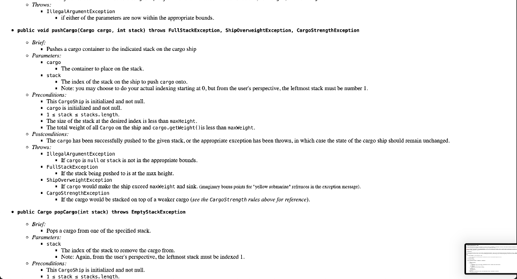 well as FRAGILE containers. 3. STURDY containers can support all other containers.