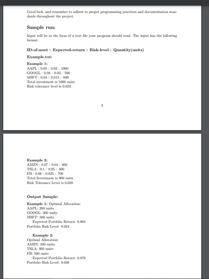  i want the code in java { java } please Problem