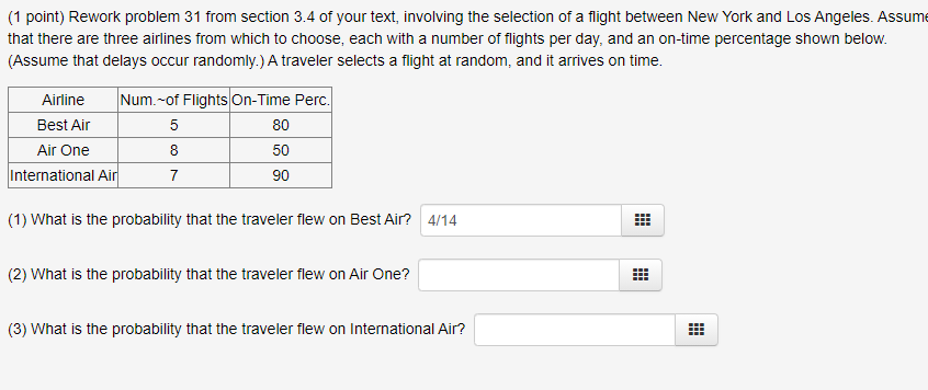 that 15 percent of brand A, 20 percent of brand El, and