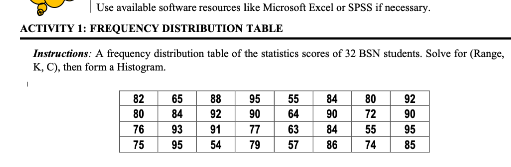 Need help. Pls answer. Thanks.Activity #1:I need complete and detailed solution for