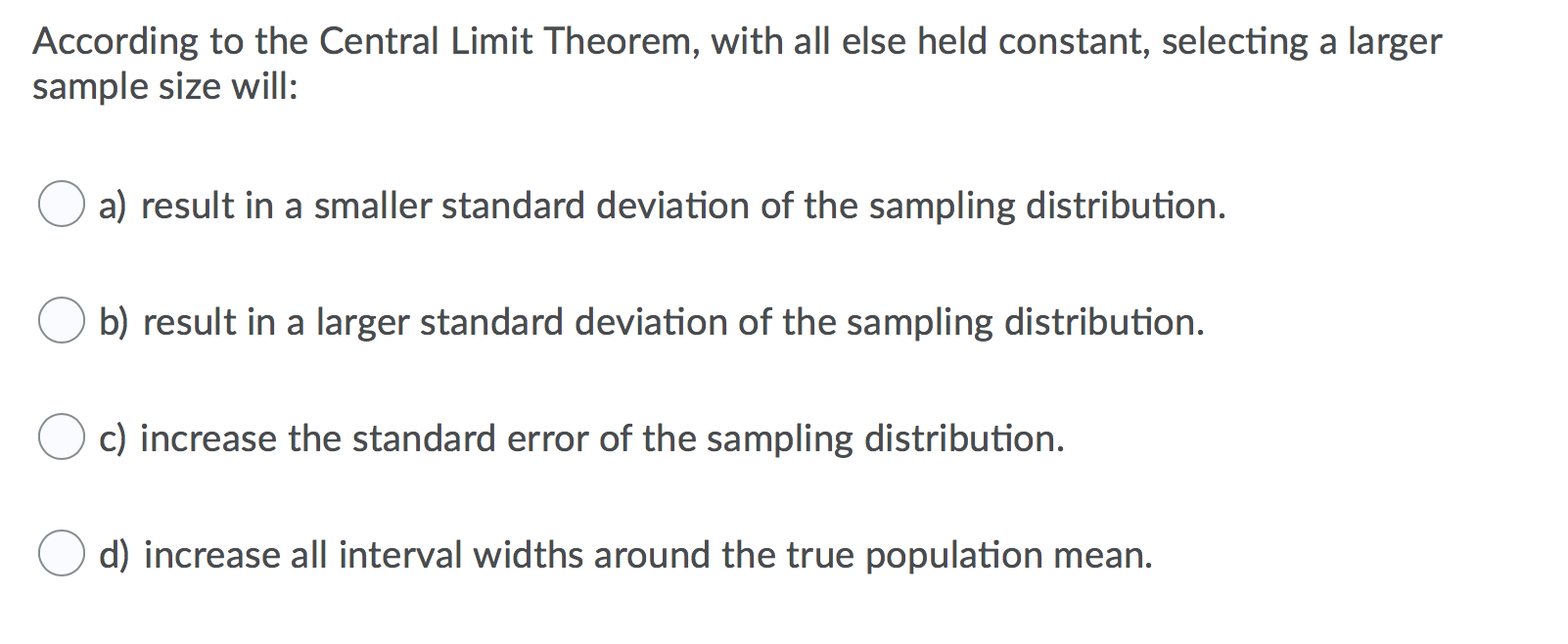 .0228 O.4772 O .5000 O.9772A random sample of 16 new Ford Mustangs