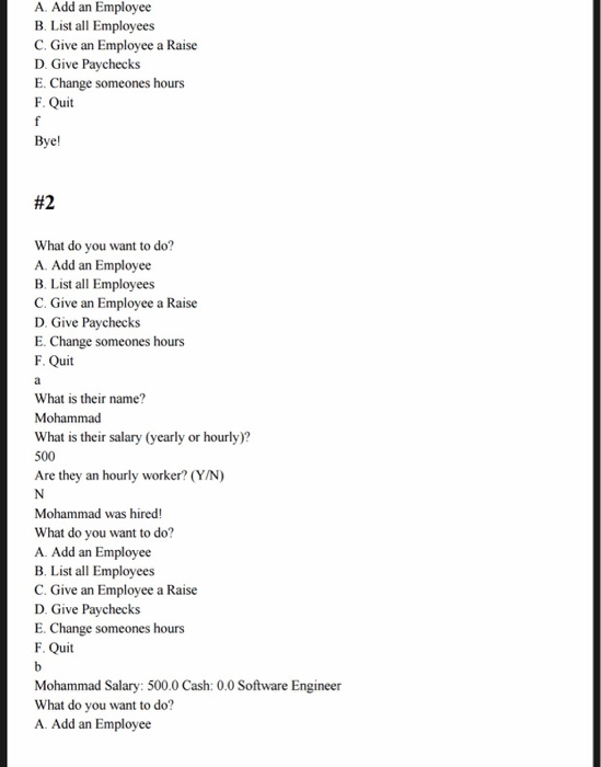 be able to hire people, change their salaries, work hours per week,