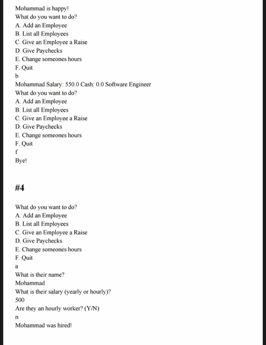 and an interface. The ending relationship between your classes will look like: