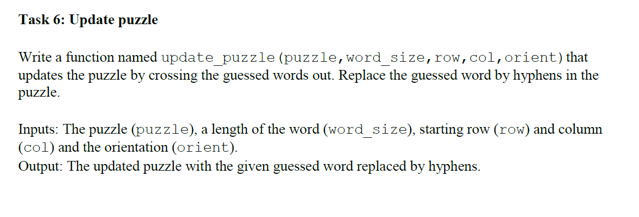 PYTHON CODING THIS CODE CHECKS IF THE WORD GUESSED BY THE USER