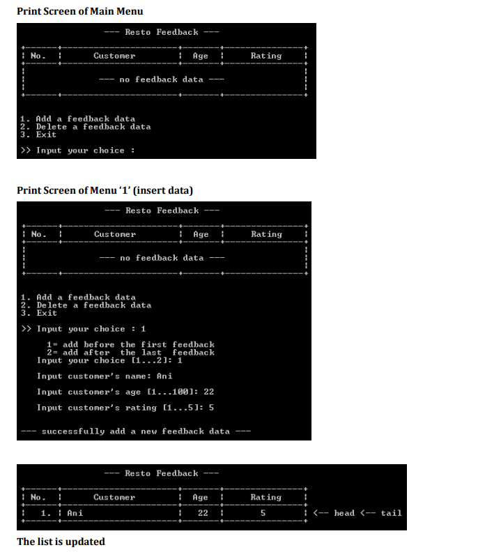 the usage of data structure in application Topic Session 03 - Circular