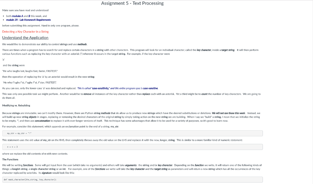 - Lab Homework Requirements before submitting this assignment. Hand in only one