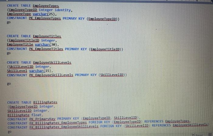 14 WebsiteURL varshan se CONSTRAINT PIPhysician Practices PRIMARY KEY (PracticeID) CONSTRAINT EK