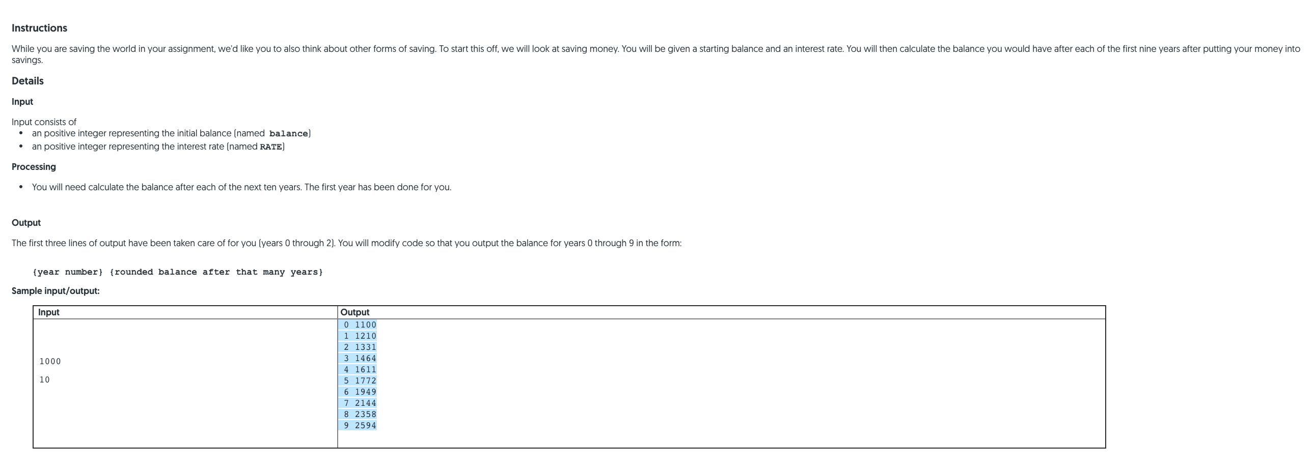 using python Instructions While you are saving the world in your