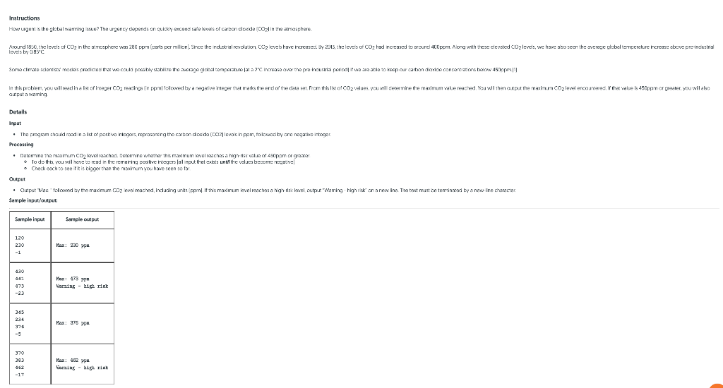  using python Instructions How ugent is the global warming issue? The