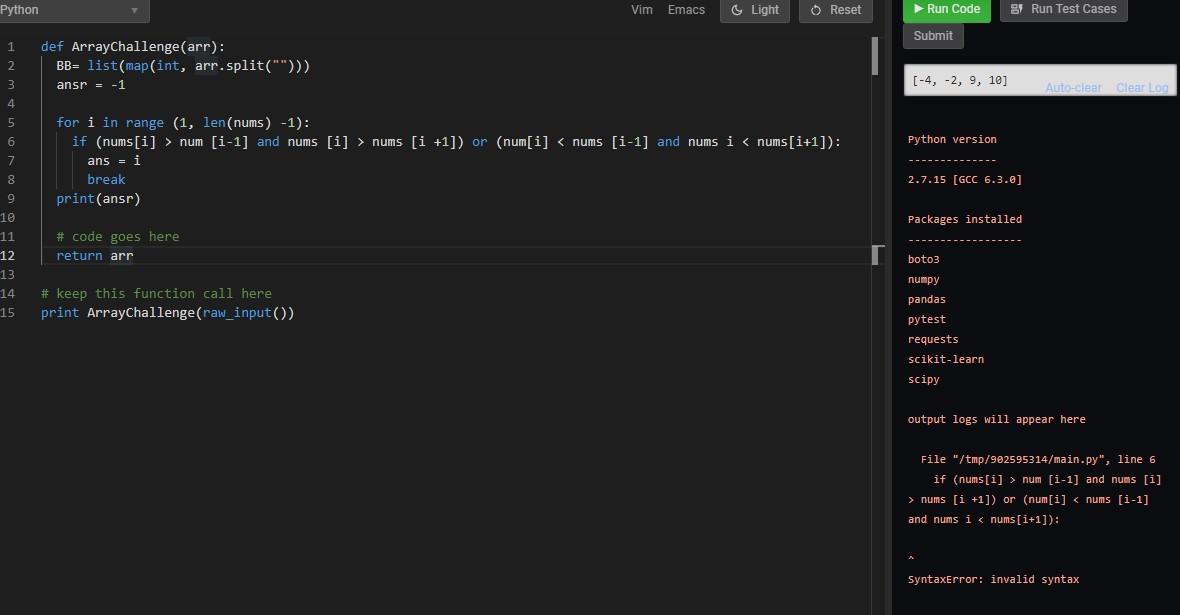I am having trouble finding the error or knowing how to fix