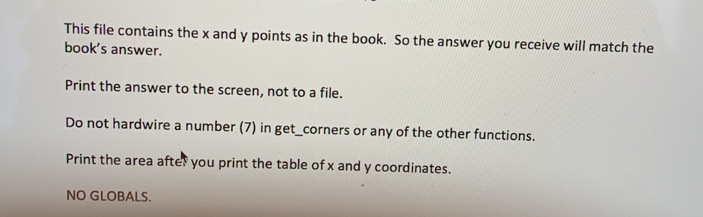 last point, (xe be a repeat of the initial point, (t'o> yo).