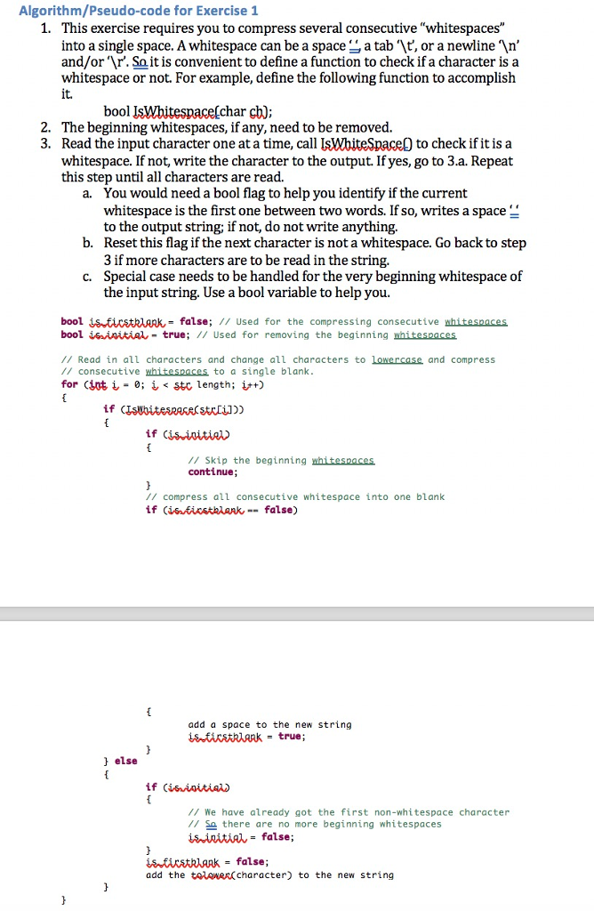 to solve this problem.) Write a program that reads in a sentence
