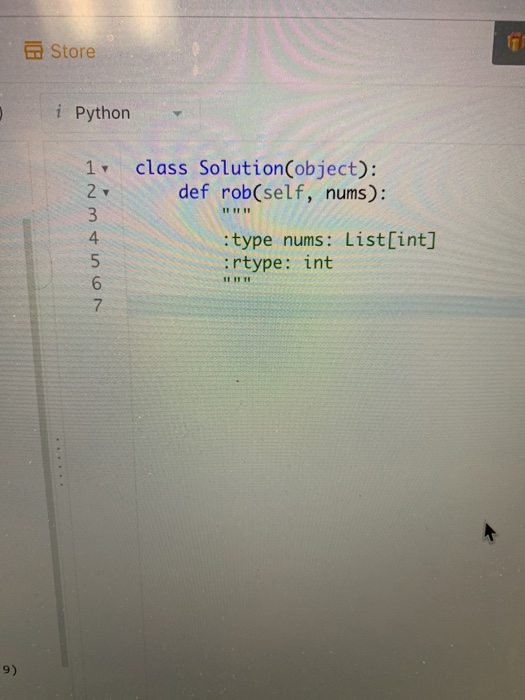  Please use python to solve this question, give me the code