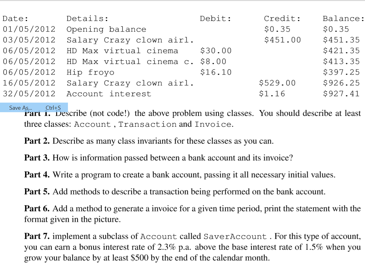 account has an account number, BSB, and interest rate. The account can