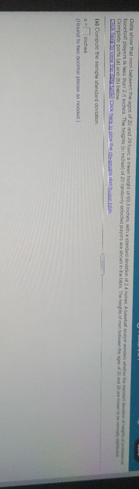 data show that men Data show that men between the ages of