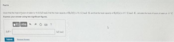 Exprest your answer valing two significant fegures. Exprest your answer valing