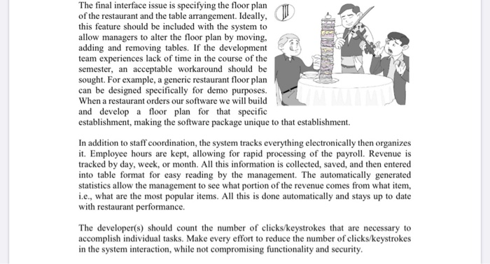 conveniently shared and stored over the restaurant's intranet. Hosts will be able