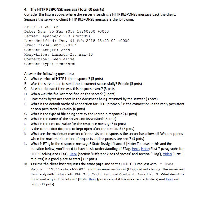  The first lik for leter L is: https://www.logicbig.com/quick-info/web/etag-header.html The second link