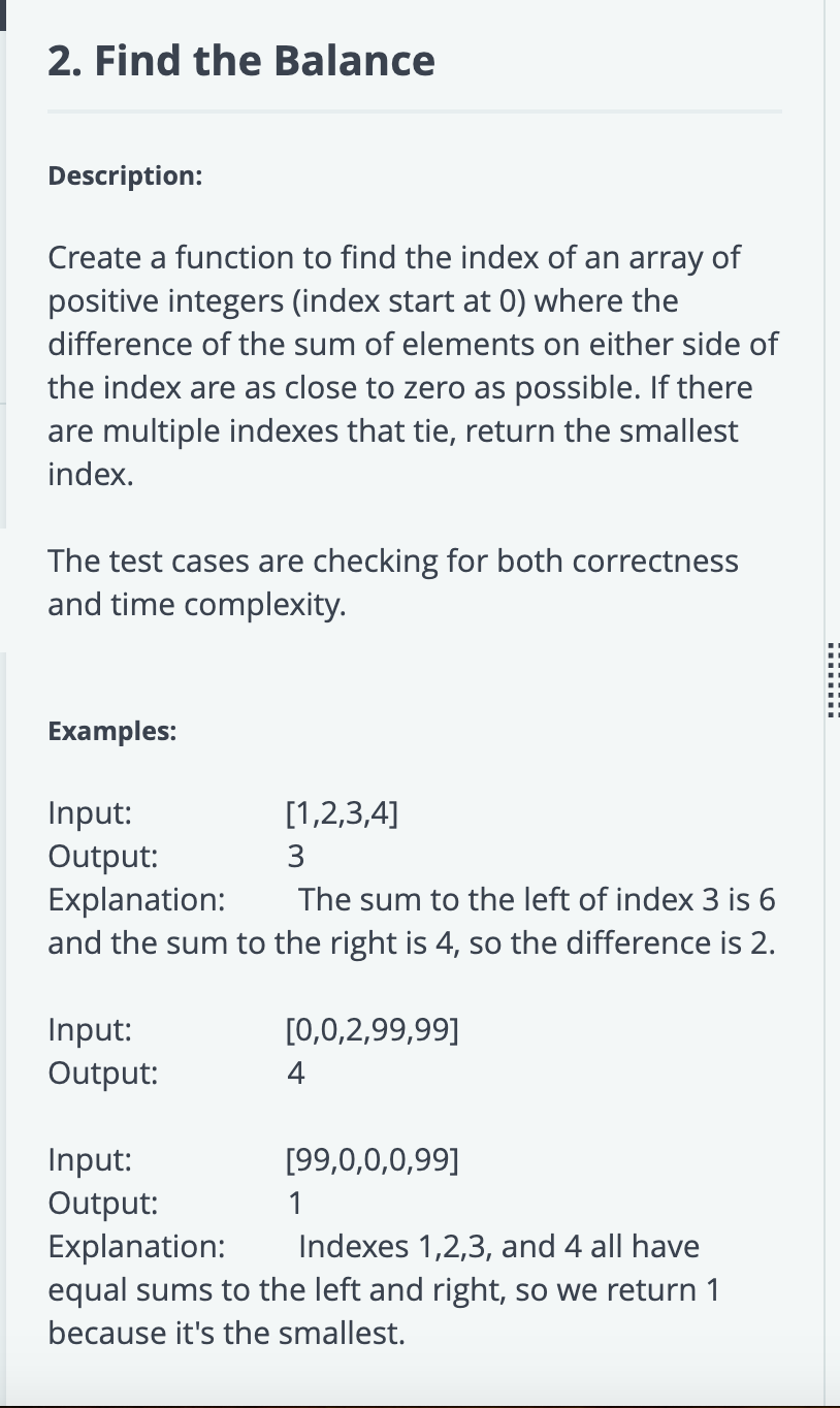 Use Python ti solve this simple coding problem, thanks Description: Create a