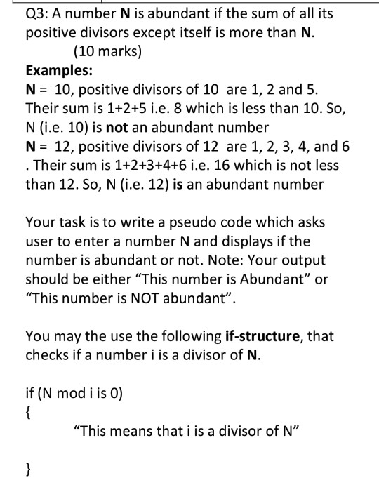  write c++ program for the following question using if else while