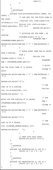 explained in the table below. The file TreeNode contains the class of