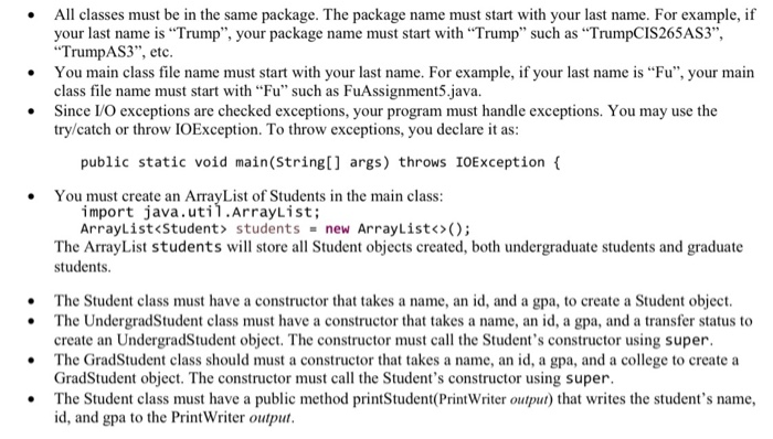 them in reverse order to an output file. 1. The input file