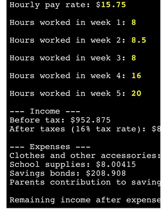  needing help sloving this when i do my program i dont