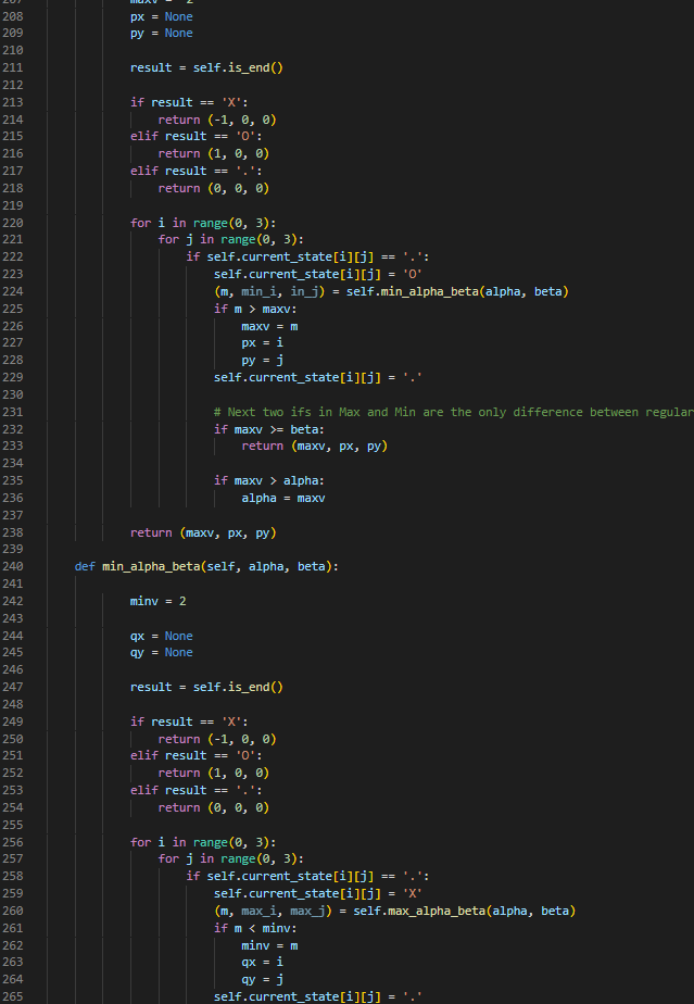 move, make the best move for Player 2 (the player represented by