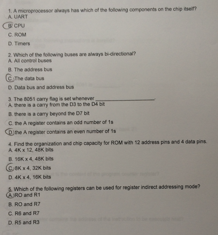 NOTE !! You must answer them all OR leave them to another