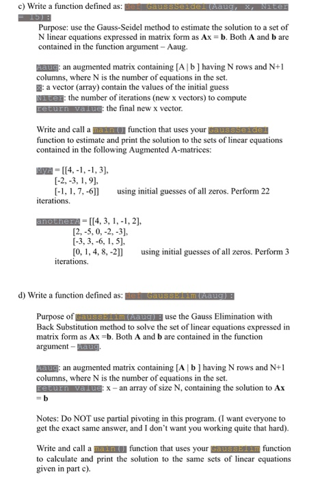 steps closely In this assignment, you must use variables, loops, if statements,