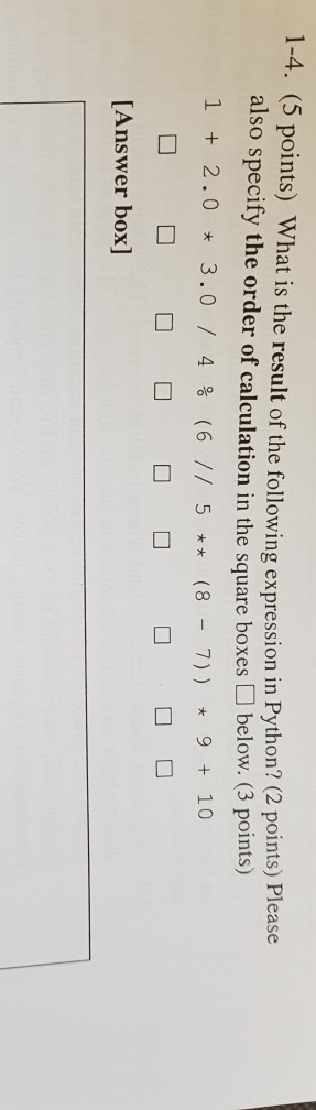 Does the rule apply to python where: brackets > power >