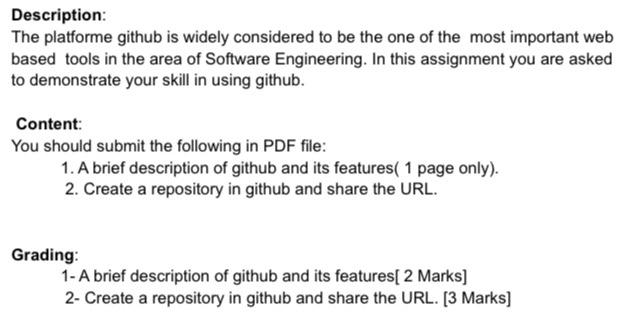  Description: The platforme github is widely considered to be the one