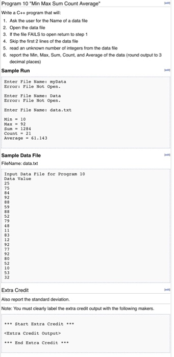  Hello! Please code this program question using c++ format. Please use