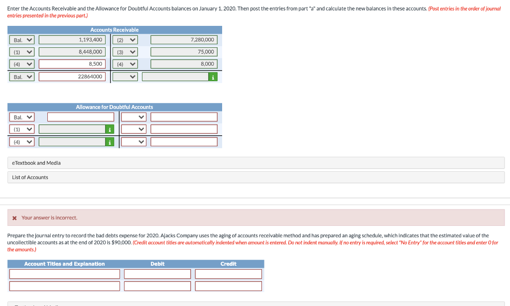it On December 31, 2019, Ajacks Company reported the following information in