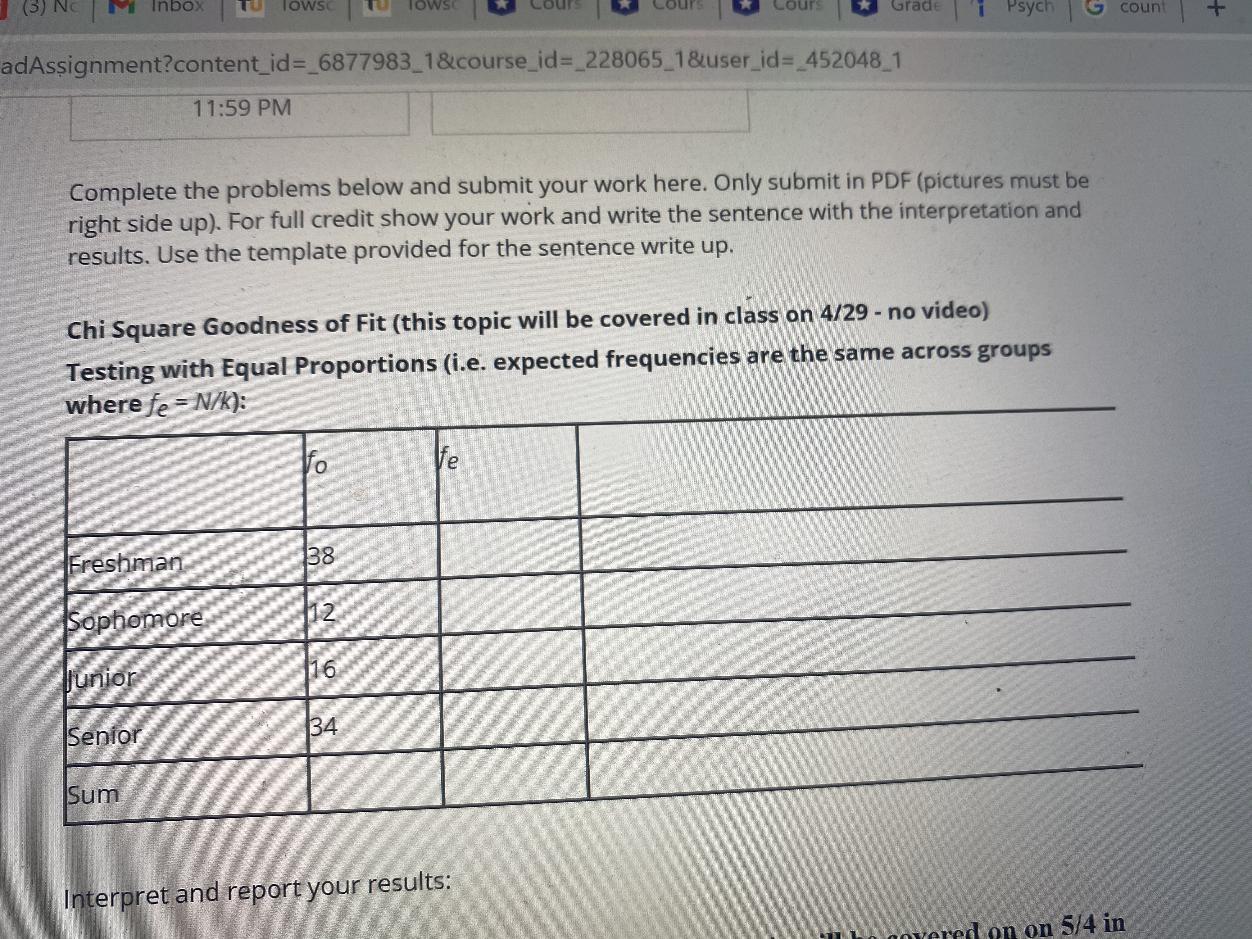 Please solve this problem (3) NC Inbox lowSC Grade i Psych G
