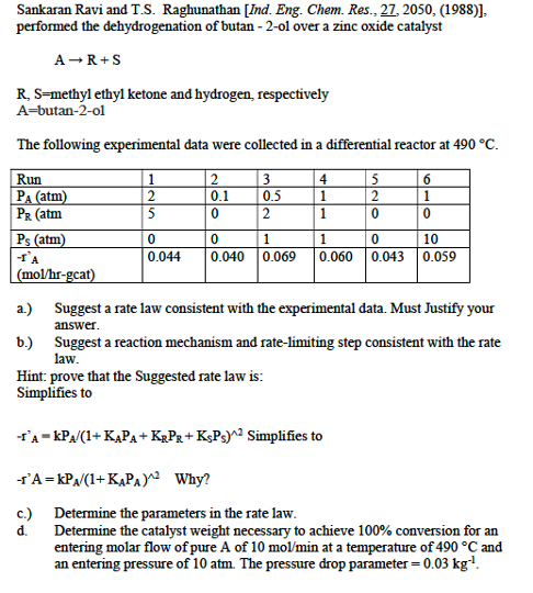  PLEASE DONT USE AI TO SOLVE THIS PROBLEM Sankaran Ravi and