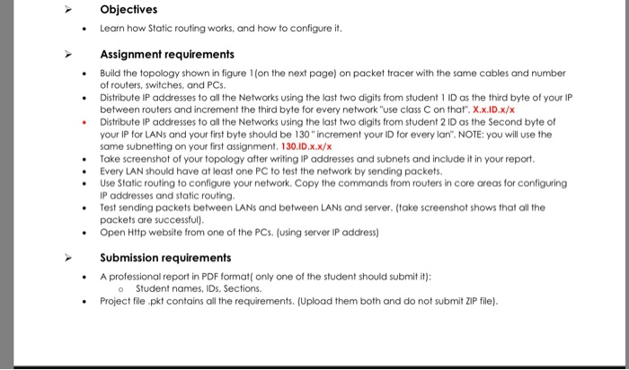  Objectives Learn how Static routing works, and how to configure it.