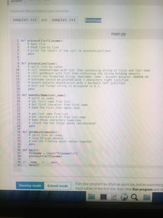 MathewsSpring2019/chapterjgrsection/ rogramming home 9.8 L9-Lab Lab 9 For today's lab you are