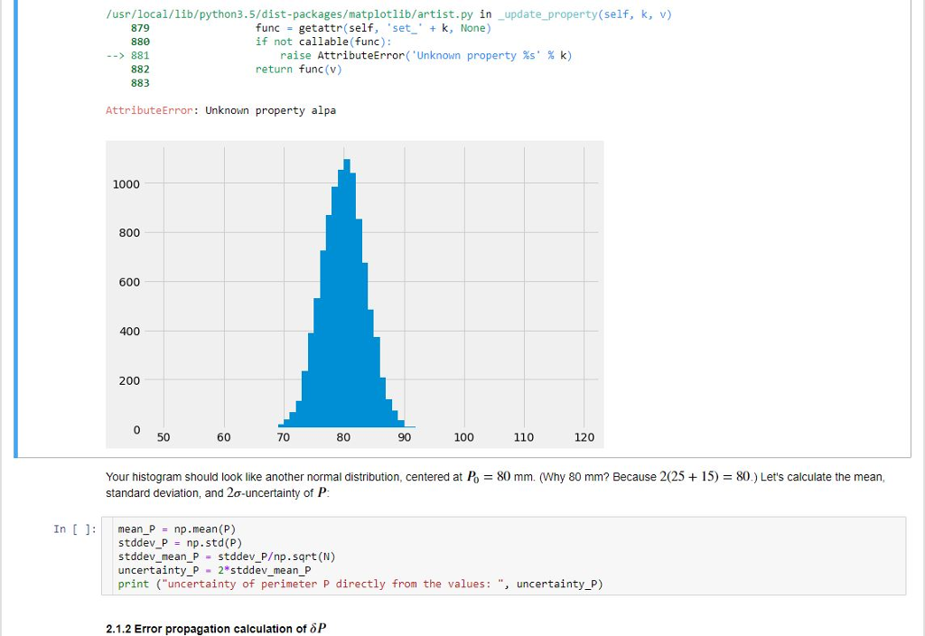 me an error saying that stddev_P and mean_P was undefined. So I