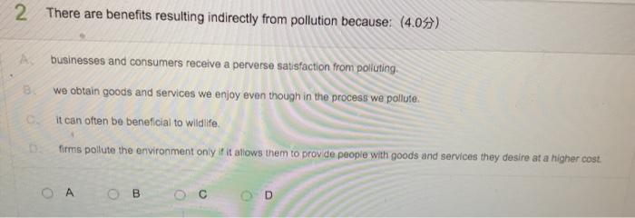 choices answers since I know i have to post at least 5