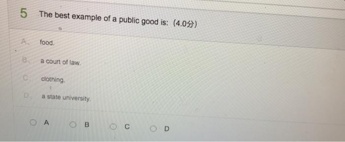 cost of the resource is than the private marginal cost. (4.09) A